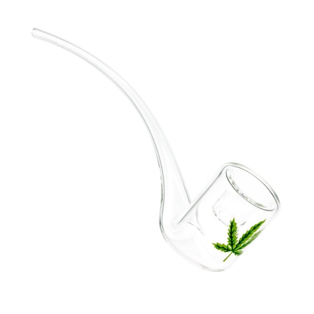 cachimbo vidro folha 9€